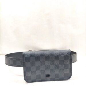 Louis Vuitton LV Waist Pouch Sanctuaire Pochette HommeDamier Graphite 692-042925